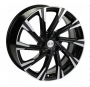 Легковой диск Khomen Wheels KHW1901 7,5x19 5x114,3 ET40 64,1 Black-FP